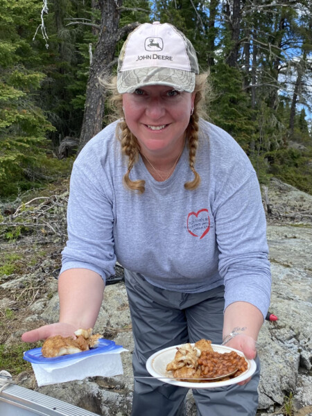 fish19 Lake Lunch being offered at woman lake lodge canada